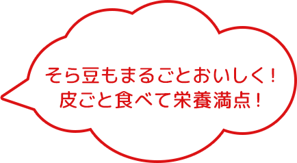 そら豆もまるごとおいしく!皮ごと食べて栄養満点!